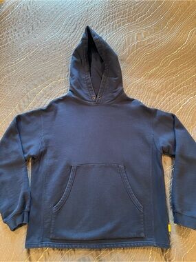 Yellow Label Co. Unisex Navy Blue Pullover Hoodie